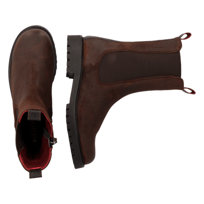 BEBE 03.03 Dames Boots Leer Dark Brown