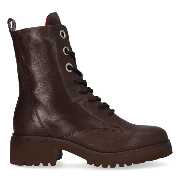 CLEO 16.02 Dames Boots Leer Dark Brown CLEO 16.02 Dames Boots Leer Dark Brown