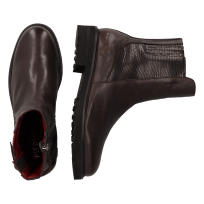 HAUDI 04.02 Dames Boots Leer Dark Brown