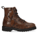 HEN 01.03 Dames Enkellaarsjes Leer Dark Brown