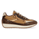 HERA 08.02 Dames Sneakers Leer/Mesh Dark Brown