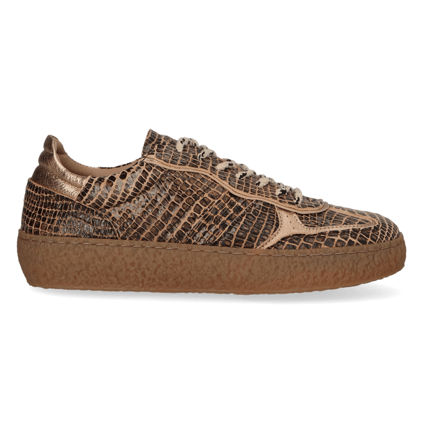 LIXI 03.02 Dames Sneakers Leer Cuoio