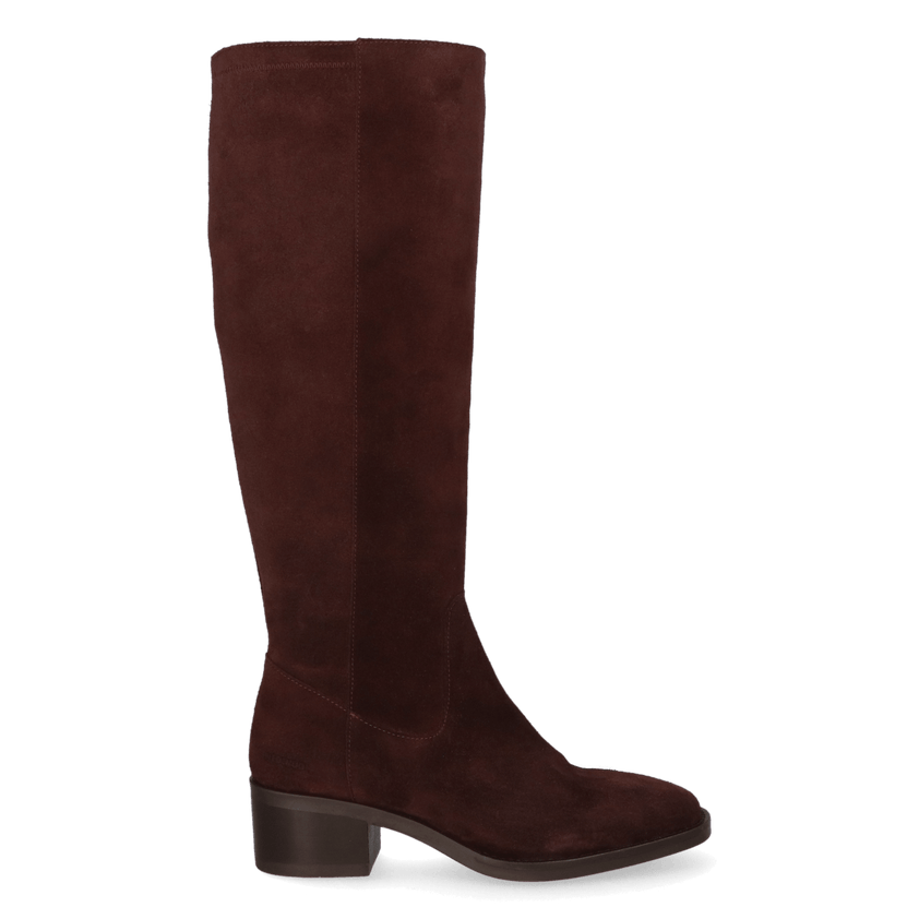 YUNA 06.02 Dames Laarzen Suede Dark Brown