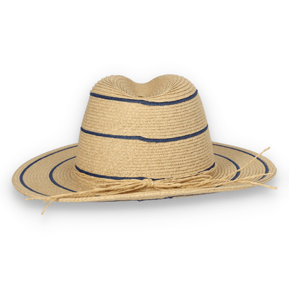 Sabrina Panama Strohoed Natural/Mari