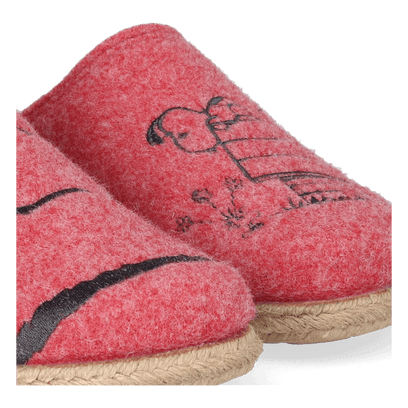 Snoopy Dames Pantoffels Vilt Gerd