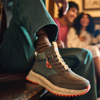 Tahoe Nylon Heren Boots Dusty Green/Multi