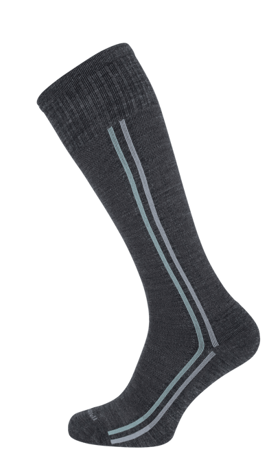 Retro Race Heren Compressiekousen Klasse 1 Charcoal