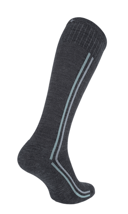 Retro Race Heren Compressiekousen Klasse 1 Charcoal
