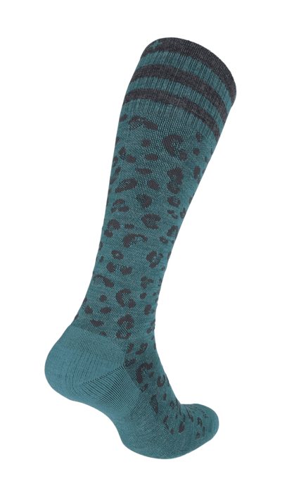 Leopard Dames Compressiekousen Klasse 1 Mineral