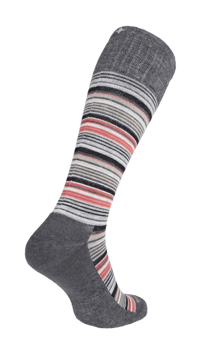 Sunset Stripe Heren Compressiekousen Klasse 1 Charcoal