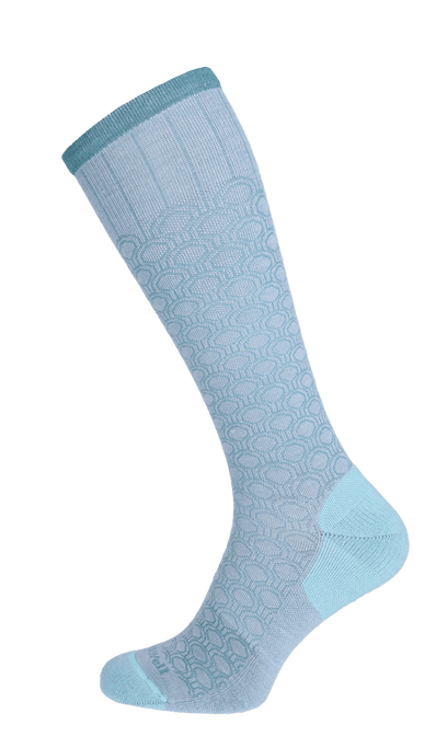 Deco Dot Dames Compressiekousen Klasse 1 Chambray