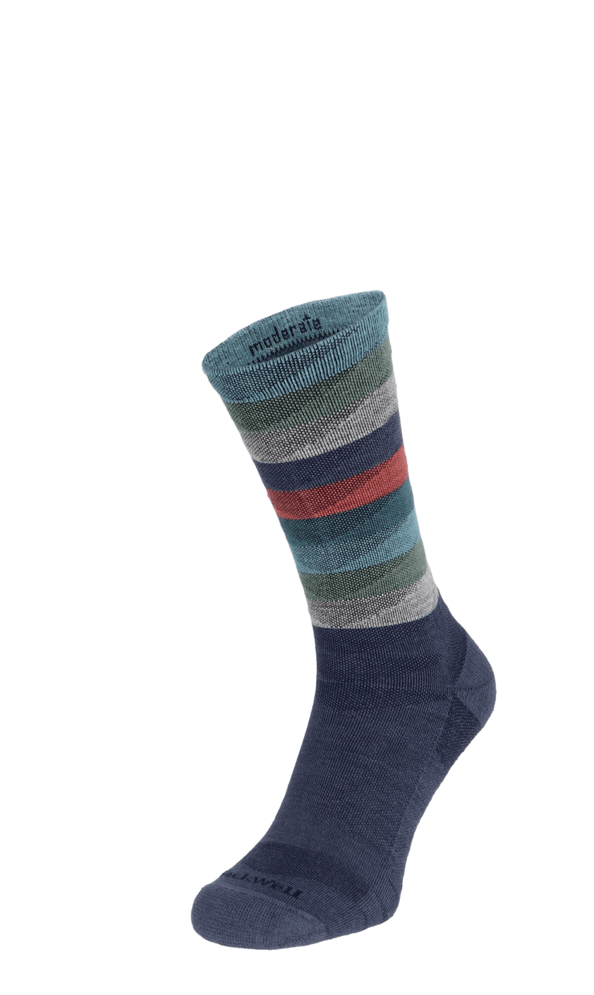 Peaks Heren Wandelsokken Klasse 1 Denim