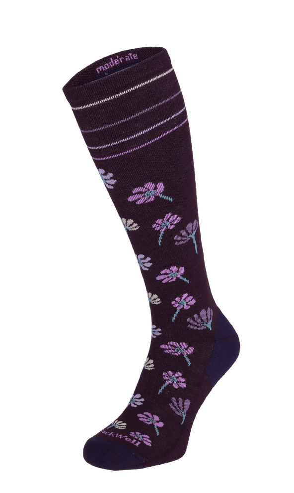 Field Flower Dames Compressiekousen Klasse 1 Blackberry Field Flower Dames Compressiekousen Klasse 1 Blackberry