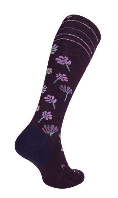Field Flower Dames Compressiekousen Klasse 1 Blackberry