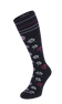 Field Flower Dames Compressiekousen Klasse 1 Black