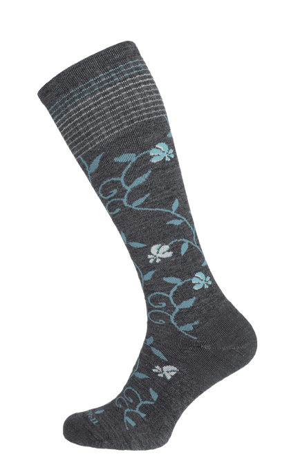 Full Sun Dames Compressiekousen Klasse 1 Charcoal