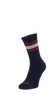 Plantar Ease Retro Heren Hielspoor Sokken Klasse 2 Navy