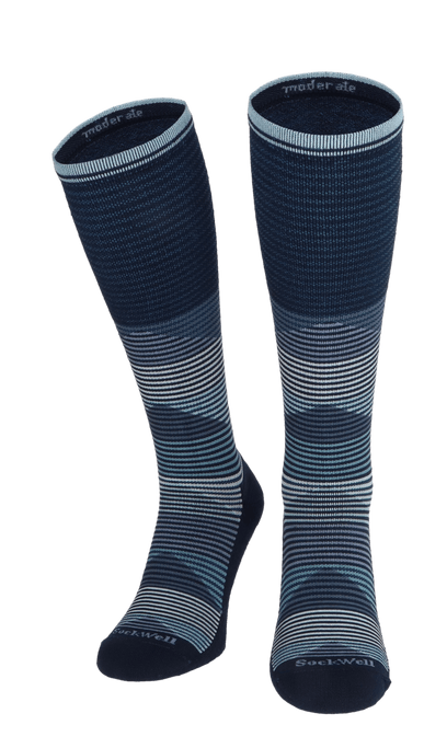 Geo Jim Heren Compressiekousen Klasse 1 Navy