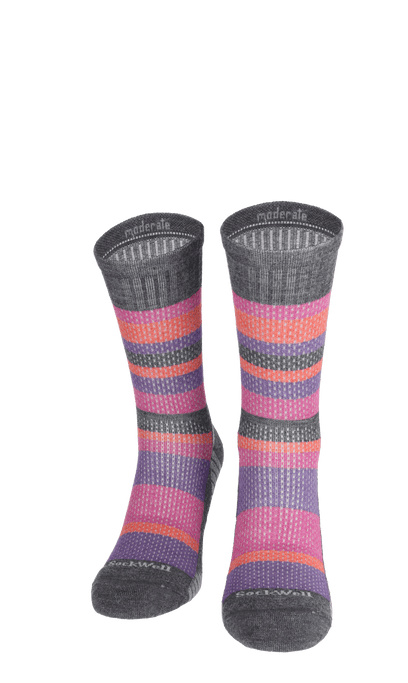 Journey Crew Dames Wandelsokken Klasse 1 Charcoal