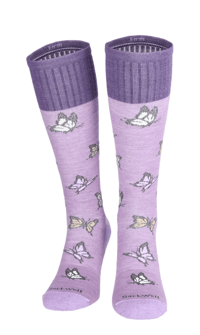 Flutter Dames Compressiekousen Klasse 2 Lavender