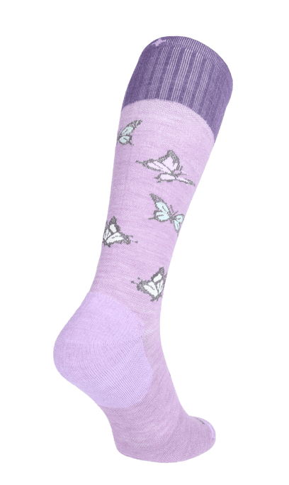 Flutter Dames Compressiekousen Klasse 2 Lavender