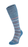 Mini Fairisle Dames Compressiekousen Klasse 1 Blueridge