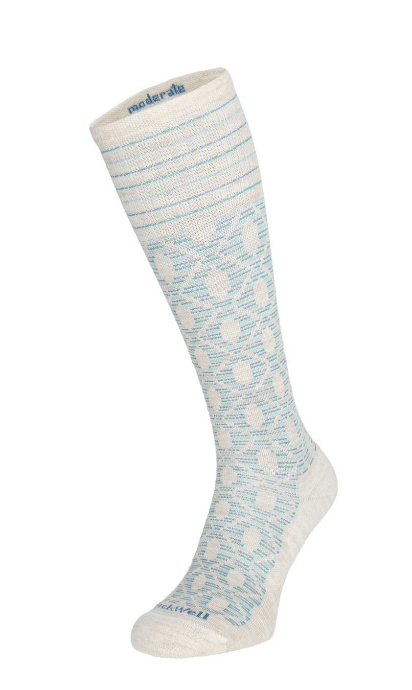 Etched Dames Compressiekousen Klasse 1 Barley