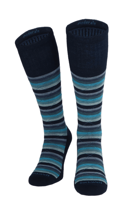 Full Array Dames Compressiekousen Klasse 1 Navy