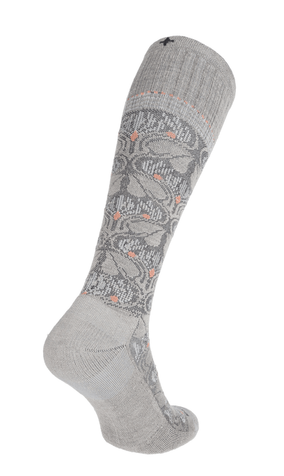 Floral Tapestry Dames Compressiekousen Klasse 1 Putty