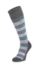 Southwest Stripe Dames Compressiekousen Klasse 2 Charcoal