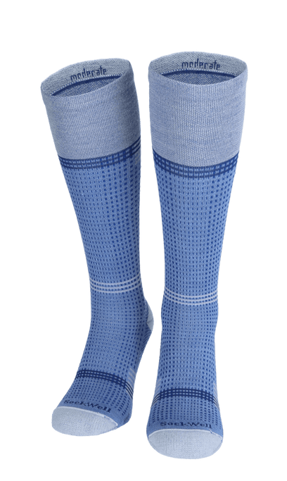 Dash Dames Compressiekousen Klasse 1 Cornflower