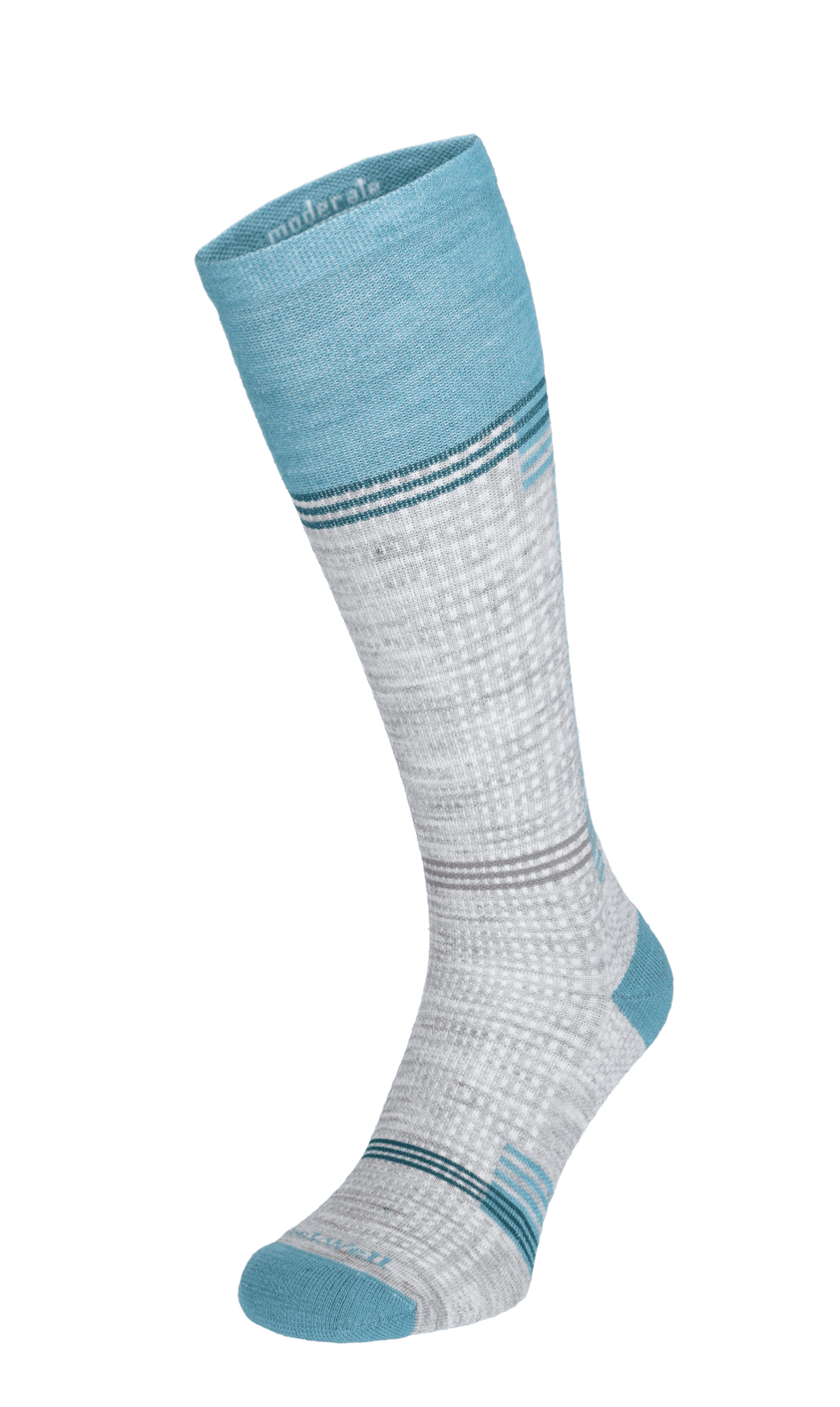 Dash Dames Compressiekousen Klasse 1 Light Grey