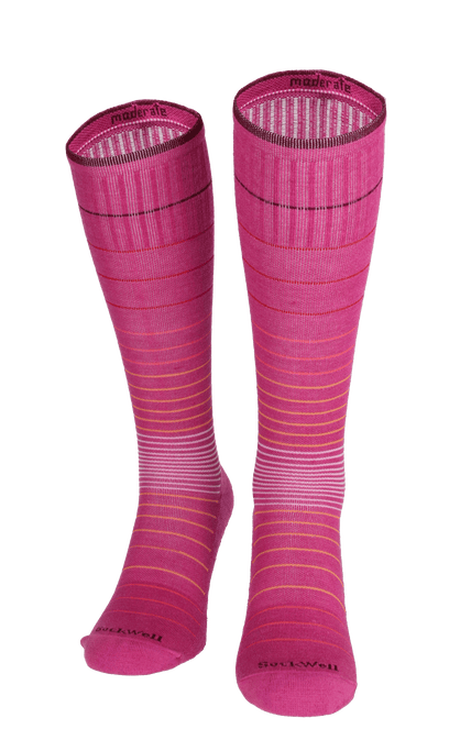 Circulator Dames Compressiekousen Klasse 1 Raspberry