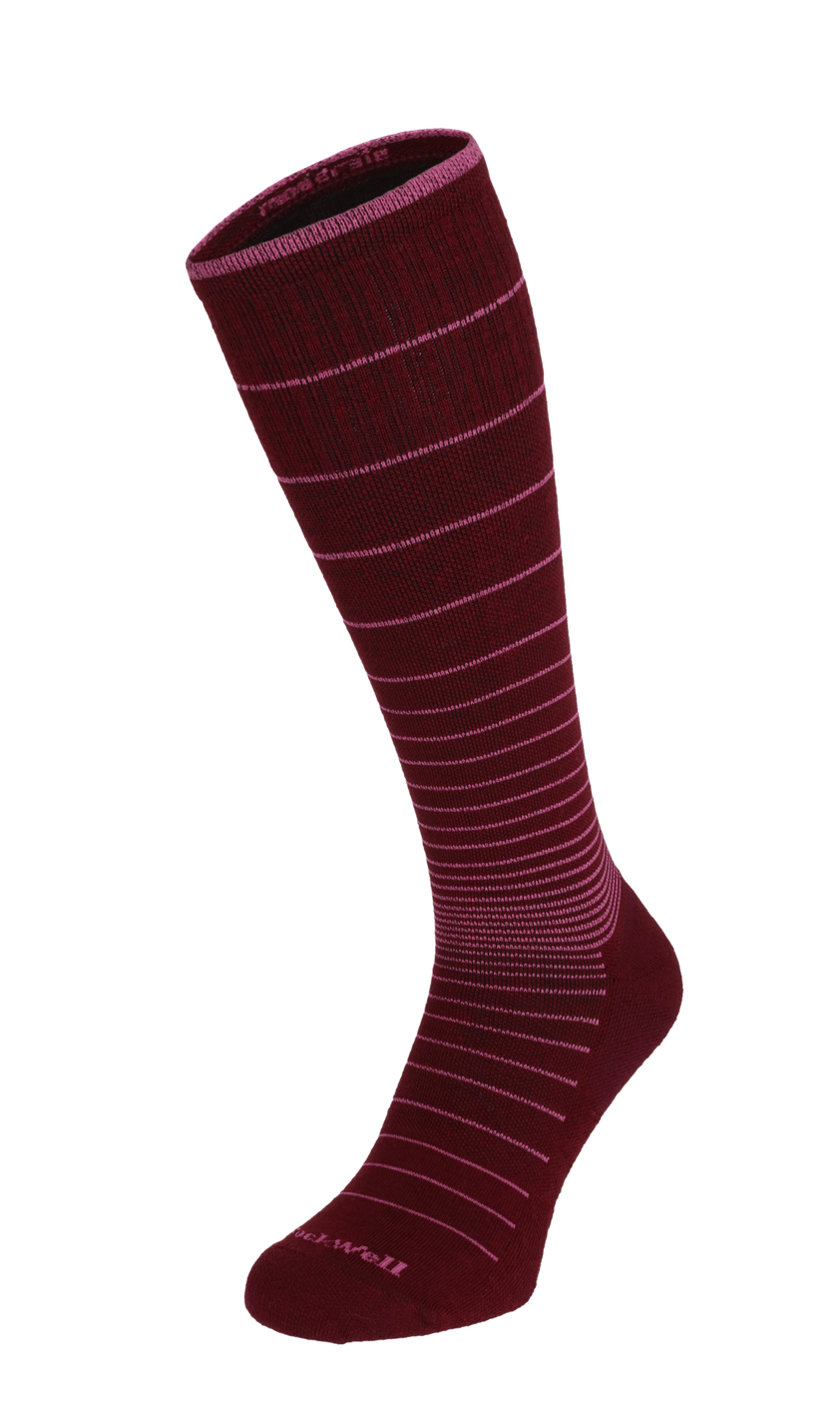 Circulator Dames Compressiekousen Klasse 1 Cranberry