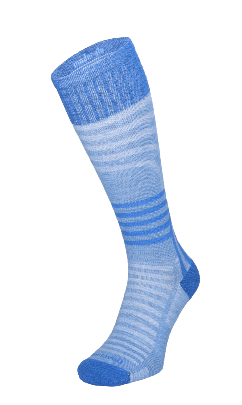 Track & Field Dames Compressiekousen Klasse 1 Cornflower