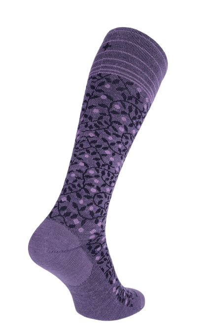 New Leaf Dames Compressiekousen Klasse 2 Plum