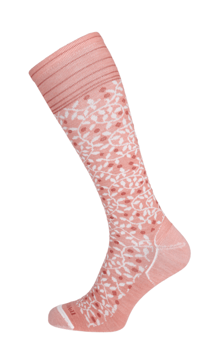 New Leaf Dames Compressiekousen Klasse 2 Pink Clay