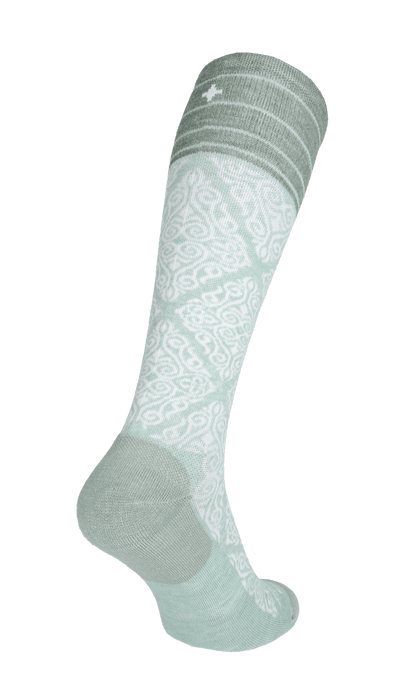 The Raj Dames Compressiekousen Klasse 2 Celadon