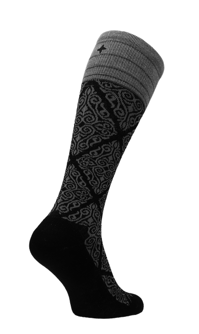 The Raj Dames Compressiekousen Klasse 2 Black