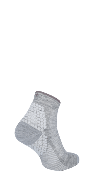 Plantar Sport Quarter Dames Hielspoor Sokken Grey