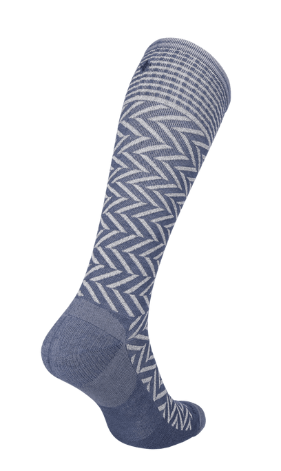 Chevron Dames Compressiekousen Klasse 1 Denim Sparkle