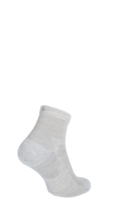 Elevate Quarter Dames Sportsokken Klasse 1 Ash