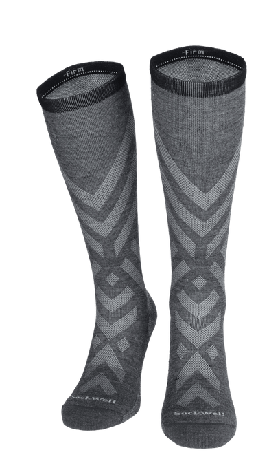 Surge Heren Compressiekousen Klasse 2 Charcoal