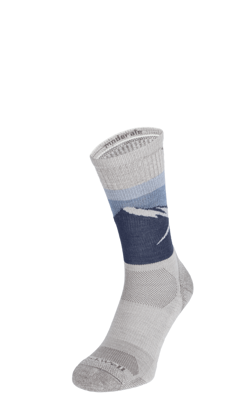 Modern Mountain Crew Heren Wandelsokken Klasse 1 Natural