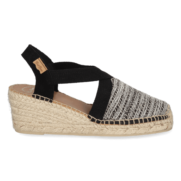 Terra-CL Dames Espadrilles Negre Terra-CL Dames Espadrilles Negre