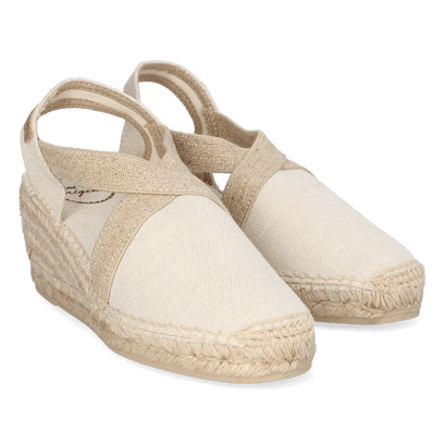 Terra-V Dames Espadrilles Cru Vintage