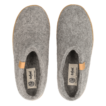 Slipa Maha Wolvilt Instap Pantoffels Marbled Light Grey