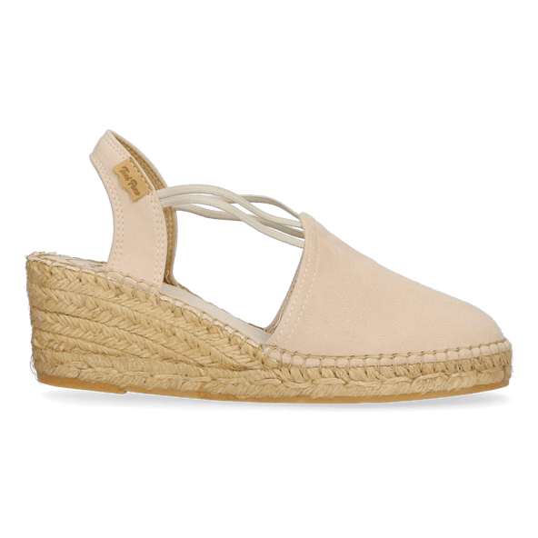 Tremp Suede Dames Espadrilles Pedra Tremp Suede Dames Espadrilles Pedra