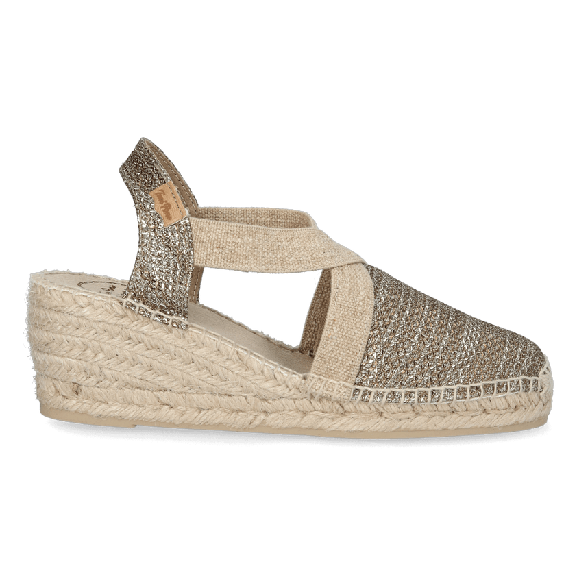 Triton Textiel Dames Espadrilles Oliva