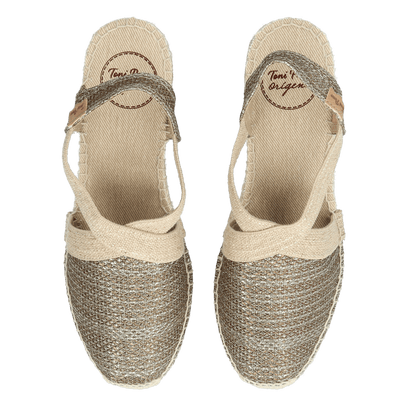 Triton Textiel Dames Espadrilles Oliva